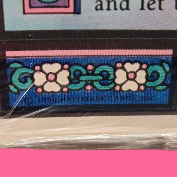 1990 Rare Hallmark Religious Christian Stickers Psalm Scriptures & Easter Cross - Picture 4 of 10